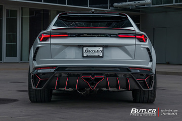 Mansory Widebody Lamborghini Urus on Custom 24in AG Luxury Wheels