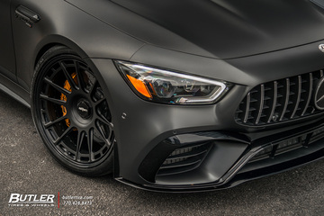 Edition 1 Mercedes AMG GT63s on 22in Rotiform OZR Wheels