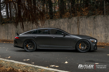 Edition 1 Mercedes AMG GT63s on 22in Rotiform OZR Wheels