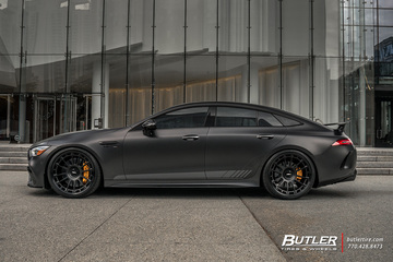 Edition 1 Mercedes AMG GT63s on 22in Rotiform OZR Wheels