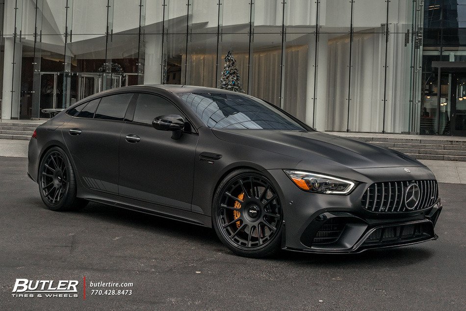 Mercedes Gt63 S With 22in Rotiform Ozr Wheels And Continental Tires 23