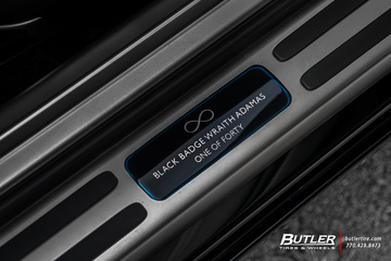 Black Badge Adamas Rolls Royce Wraith on 22in Vossen ML-R1 Wheels