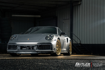 2021 Porsche 992 Turbo S on custom Vossen ML-R2 Wheels