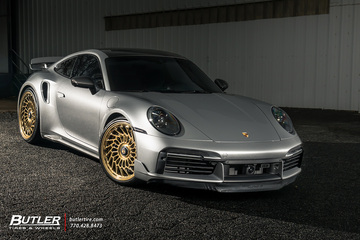 2021 Porsche 992 Turbo S on custom Vossen ML-R2 Wheels