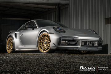 2021 Porsche 992 Turbo S on custom Vossen ML-R2 Wheels