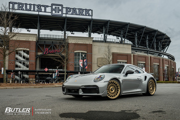 2021 Porsche 992 Turbo S on custom Vossen ML-R2 Wheels
