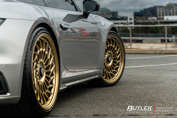 2021 Porsche 992 Turbo S on custom Vossen ML-R2 Wheels