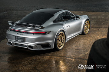 2021 Porsche 992 Turbo S on custom Vossen ML-R2 Wheels