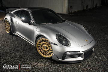 2021 Porsche 992 Turbo S on custom Vossen ML-R2 Wheels