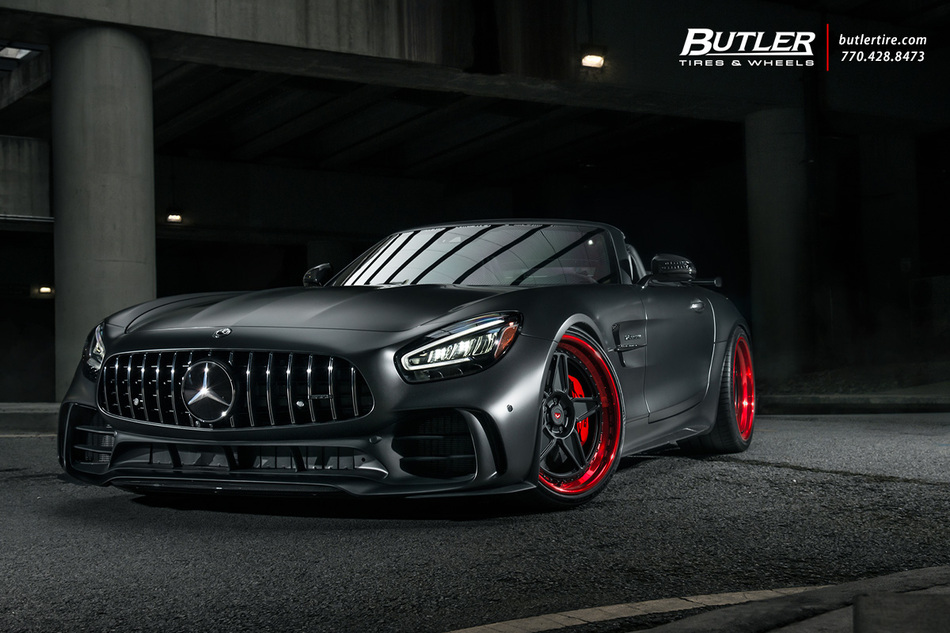 Mercedes Amg Gtr Roadster With 21in Vossen Era 2 Wheels And Michelin Pilot S Port 4 S Tires 4