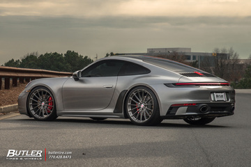 Porsche 992 911 Carrera S on 22in HRE P103 Wheels