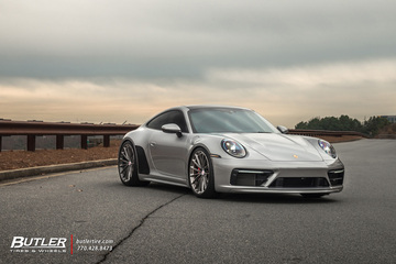 Porsche 992 911 Carrera S on 22in HRE P103 Wheels