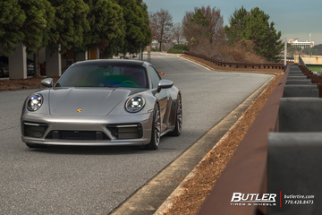 Porsche 992 911 Carrera S on 22in HRE P103 Wheels