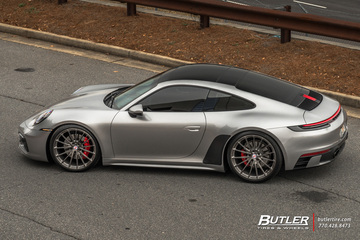 Porsche 992 911 Carrera S on 22in HRE P103 Wheels