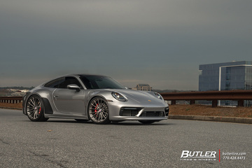 Porsche 992 911 Carrera S on 22in HRE P103 Wheels