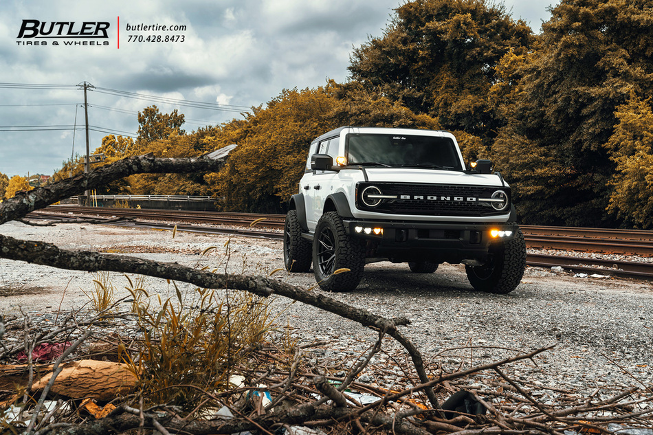 Ford Bronco With 20in Vossen Hf6 4 Wheels And Bf Goodrich K02 Tires 6