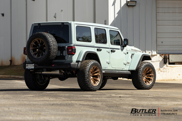 Jeep Rubicon 392 with 22in Fuel Flame Wheels