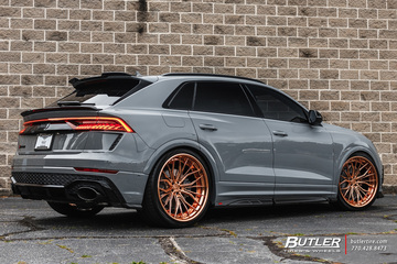 Urban Auto Audi RSQ8 with 24in AGL67 Wheels and Vredestein Ultrac Vorti Tires