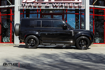 Land Rover Defender L663 with Vossen HF5 Wheels, Nitto Recon Grapplers & Milltek Exhaust