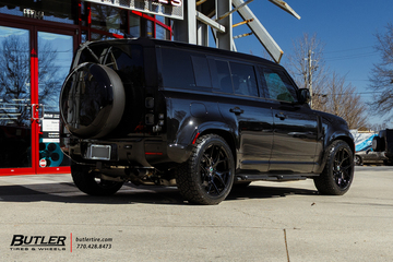 Land Rover Defender L663 with Vossen HF5 Wheels, Nitto Recon Grapplers & Milltek Exhaust