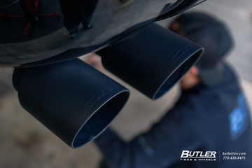 Land Rover Defender L663 with Vossen HF5 Wheels, Nitto Recon Grapplers & Milltek Exhaust