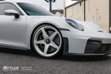 Porsche 911 GT3 Touring 992.2 on 1886 Forged S005 Wheels and Michelin Pilot Sport 4S Tires by Butler Tire and Wheels