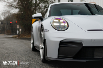 Porsche 992 911 GT3 Touring on 1886 Forged S005 Wheels and Michelin Pilot Sport 4S Tires by Butler Tire and Wheels