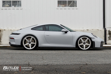 Porsche 992 911 GT3 Touring on 1886 Forged S005 Wheels and Michelin Pilot Sport 4S Tires by Butler Tire and Wheels