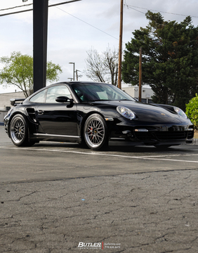 Porsche 911 Turbo 997 with BBS LM Wheels & Michelin Pilot Sport 4S Tires