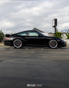 Porsche 911 Turbo 997 with BBS LM Wheels & Michelin Pilot Sport 4S Tires