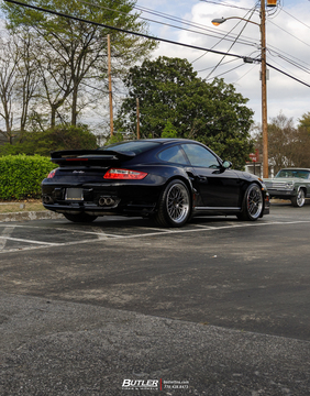 Porsche 911 Turbo 997 with BBS LM Wheels & Michelin Pilot Sport 4S Tires
