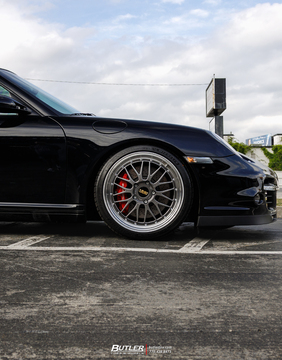 Porsche 911 Turbo 997 with BBS LM Wheels & Michelin Pilot Sport 4S Tires