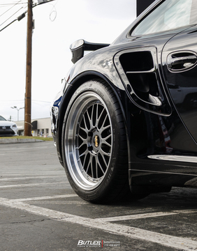 Porsche 911 Turbo 997 with BBS LM Wheels & Michelin Pilot Sport 4S Tires