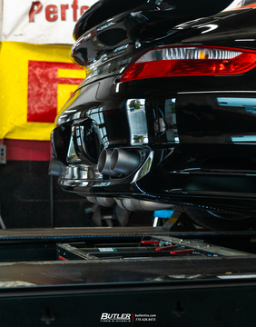 Porsche 911 Turbo 997 with BBS LM Wheels & Michelin Pilot Sport 4S Tires