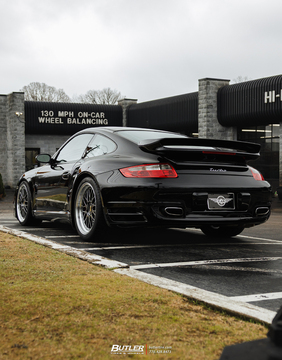 Porsche 911 Turbo 997 with BBS LM Wheels & Michelin Pilot Sport 4S Tires